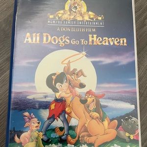 All dogs go to Heaven VHS